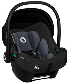 Lionelo - Forgatható autósülés alappal ASTRID SET i-Size 40-87 cm Fekete Szürke