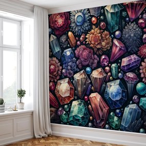 Fotótapéta - Virágos gyémántok (147x102 cm)