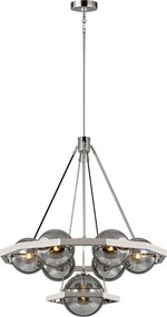 ELSTEAD QN-HARPER7 HARPER Glamour Csillár Polírozott nikkel E14 IP20