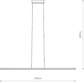 Függeszték BAR LED