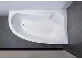 Nizza aszimmetrikus kád jobb 160x100 cm