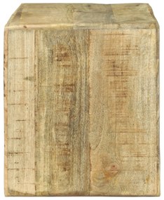 TV szekrény 80x32x36 cm Tömör fa Mangó