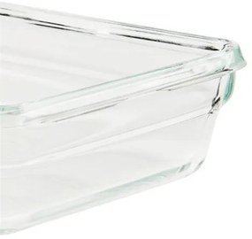 Tefal - Élelmiszer tartó 3 l MSEAL GLASS piros/üveg
