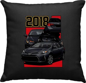 Corolla párna autórajongóknak, fekete