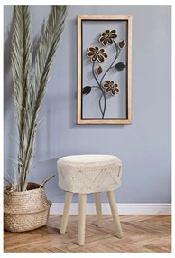 Fém fali dekoráció 30x60 cm Girish – Mauro Ferretti