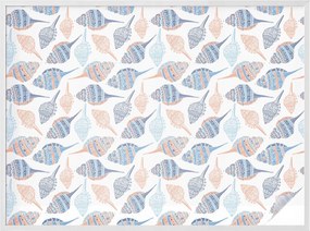 Szélvédőfólia Ablakvédő Adatvédelem Tengeri kagylók 200x146