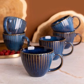 Altom 2 darab jumbo csésze szett Reactive Stripes450 ml