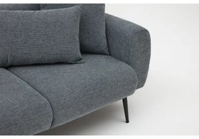 PISA L-alakú balos sarokgarnitúra, szürke