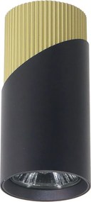 MILAGRO ML0278 NEO Hengeres Mennyezeti Lámpa Fekete, Arany GU10 IP20