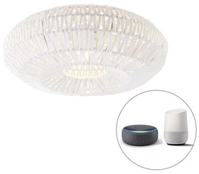 Okos retró mennyezeti lámpa fehér, Wifi-vel A60 - Lina