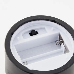 Brilliant - 3 darabos BOUGIE LED gyertya szett LED/2xAA IP44, fekete/füstszínű