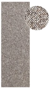 Szürke mosható futószőnyeg 80x240 cm Rocco Taupe – Elle Decoration