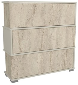Cipősszekrény Napoleon (travertin + homok) . 1102377
