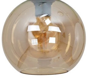 Mennyezeti lámpa SOFIA 1xE27/60W/230V barna