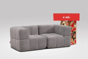 2 Teiliges Modulares Sofa – Grau