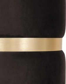 Ring puff - arany gyűrű - H48 - barna bársony R
