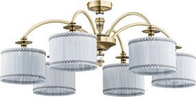 KUTEK NAP-PL-6-P-A NAPOLI Mennyezeti Csillár E14 IP20