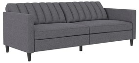 Szürke kinyitható kanapé 86 cm Celine – Støraa