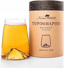 Long Drink pohár Topographic Fuji
