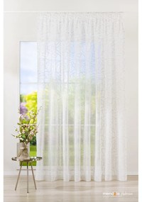 Fehér-szürke fényáteresztő függöny 140x245 cm Amanda – Mendola Fabrics