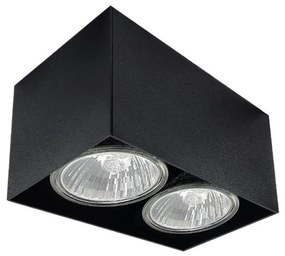 Brosline 1076 - CAGE spotlámpa 2xGU10/10W/230V fekete