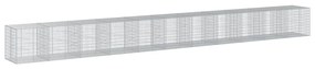 horganyzott vas gabion kosár fedéllel 1100 x 100 x 100 cm