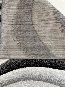 Nora 6029 szürke modern szőnyeg 120x170 cm
