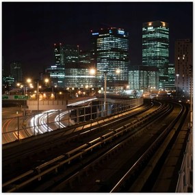 Poszterek 70x70 Éjszakai kép