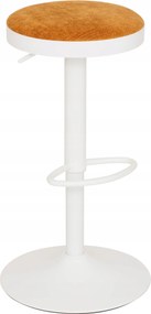 Ilsa bárszék állítható magasságú okker kárpitozott funkcionális