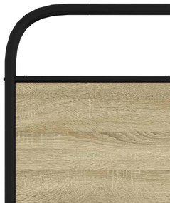 fejtámla sonoma tölgy 190 cm acél és műfa