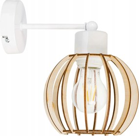 Fali Lámpa E27 fali fix loft fa Gömb