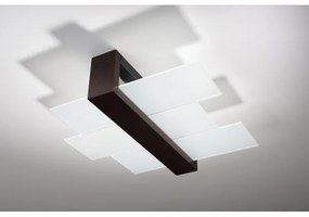 Sollux SL.0074 - Mennyezeti lámpa FENIKS 2 2xE27/60W/230V wenge