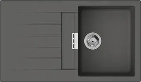 Hansgrohe S52 mosogató kőszürke 43356290