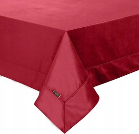 Abrosz dekoratív Velvet 145x220 Eurofirany bordó