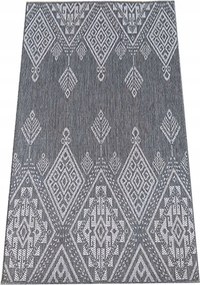 Zara 13 szürke kétoldalas szőnyeg 80x150