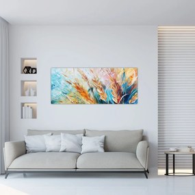 Kép - Búza, absztrakció (120x50 cm)