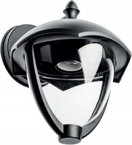 Kültéri homlokzati kerti fali lámpa Grande 25 Ad E27 IP54 fekete Gtv