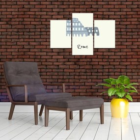 Kép - Európa városai N⁰2 (90x60 cm)