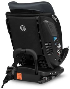 Lionelo - Forgatható autósülés alappal BASTIAAN i-Size 40-150 cm Szürke (Stone)