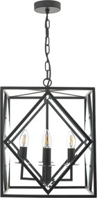 Dar Lighting JEPSEN JEP0422 Függőlámpa 4x60W/E14