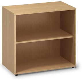 Alacsony szekrény ProOffice 80 x 45 x 74,2 cm, bükkfa