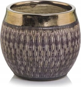 Kerámia kaspó Lila &amp; Gold Polnix 44.014.20 17 cm x 20 x 17 cm
