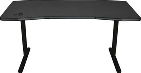 NITRO CONCEPTS D16M Gamer asztal fekete carbon 160 x 80 cm