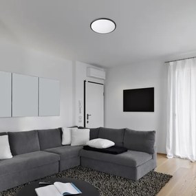 Rabalux 71126 ENGON LED mennyezeti lámpa 18W 230V 3000K fekete 27 cm