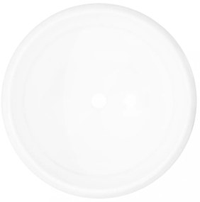 Kerek fehér kerámia mosdókagyló 40 x 15 cm