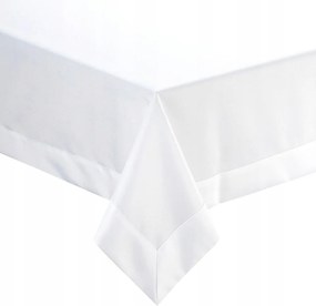 Abrosz dekoratív Lucy 145x400 Eurofirany fehér, kantával díszített