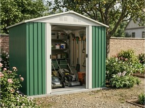 fém kerti ház LANITPLAST MAXTORE 106 ZÖLD LG1874