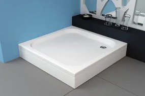 Trin szögletes beépíthető zuhanytálca 80x80 cm