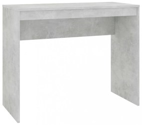 betonszürke szerelt fa íróasztal 90 x 40 x 72 cm