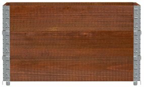 vidaXL barna tömör fenyőfa kerti növénytartó 100 x 50 cm